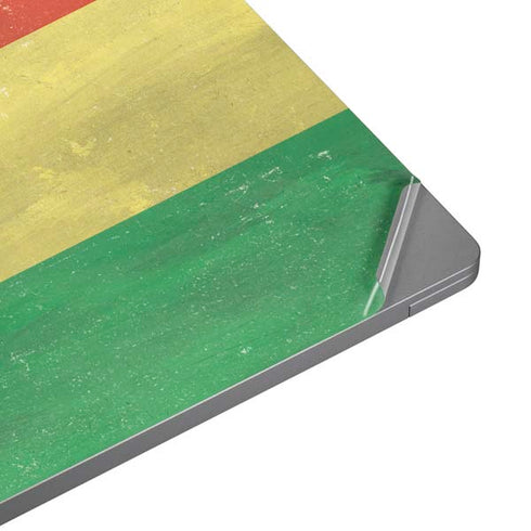 Bolivia Flag Distressed Universal Laptop 12in (9.8 x 6.8in) Skin